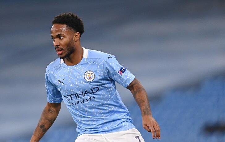Manchester City forward Raheem Sterling